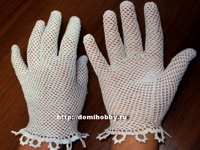domihobby Crochet Gloves